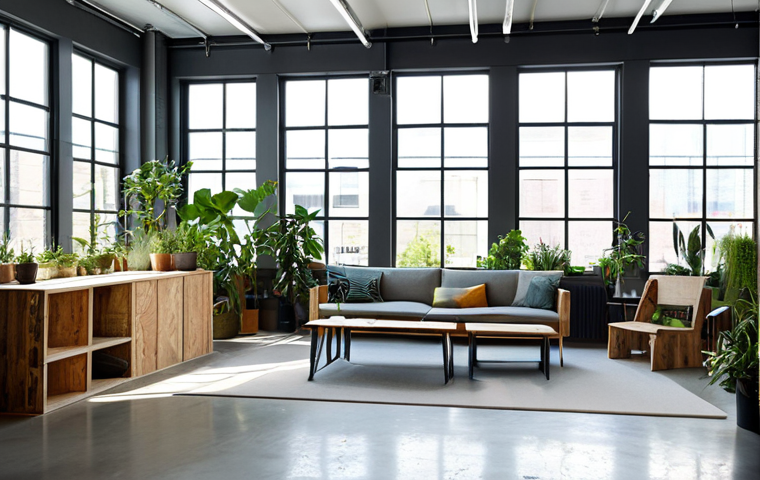 가구디자인과 사회적 책임 - Sustainable Furniture Design Studio**

"A bright, modern furniture design studio. Designers are coll...