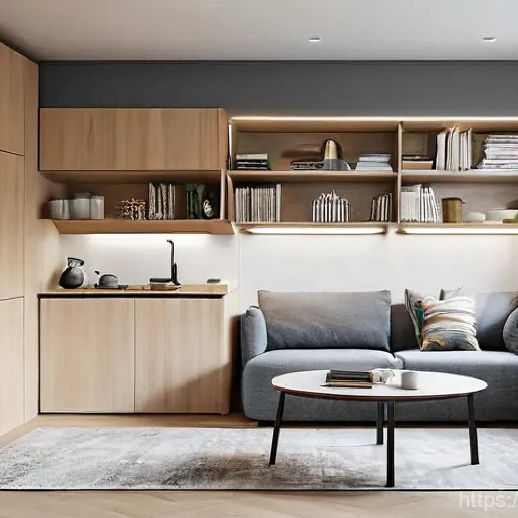 가구디자인에서 사용자 경험 UX 적용 사례 - **Transforming Modular Furniture in a Compact Urban Apartment**
A bright, minimalist, and compac...