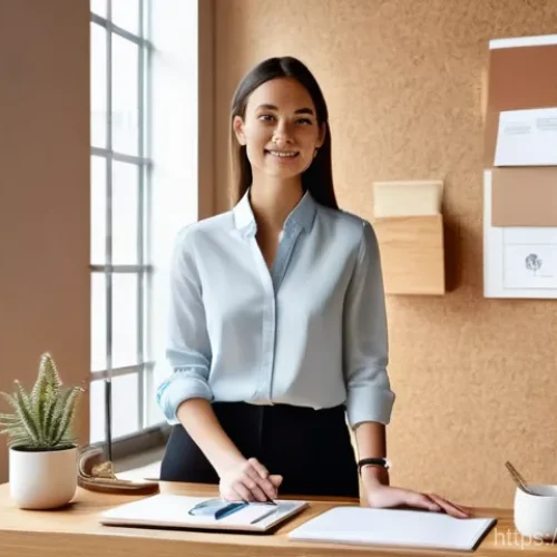 Home 20 가구디자인 신입사원 업무 흐름 - **Prompt 1: The Spark of Creation: A Young Designer's Studio**
A young, enthusiastic furniture d...