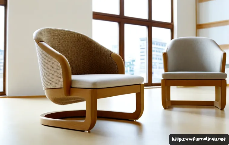 가구디자인 프로젝트 사례 - Photorealistic furniture design project presentation in a bright contemporary studio, a refined prot...